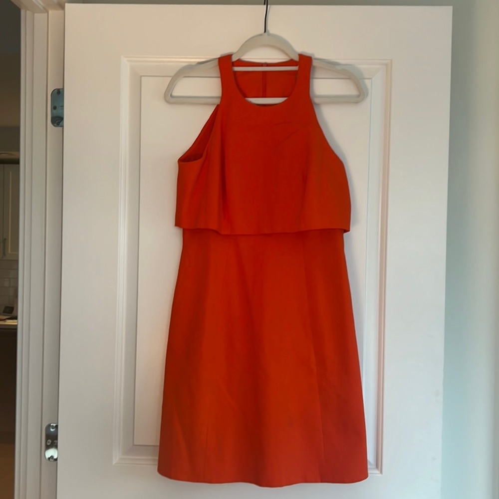 Orange Karen Millen Dress